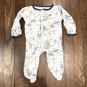 Magnetic Me Footie Pajama- Artic Animals- size 0-3m